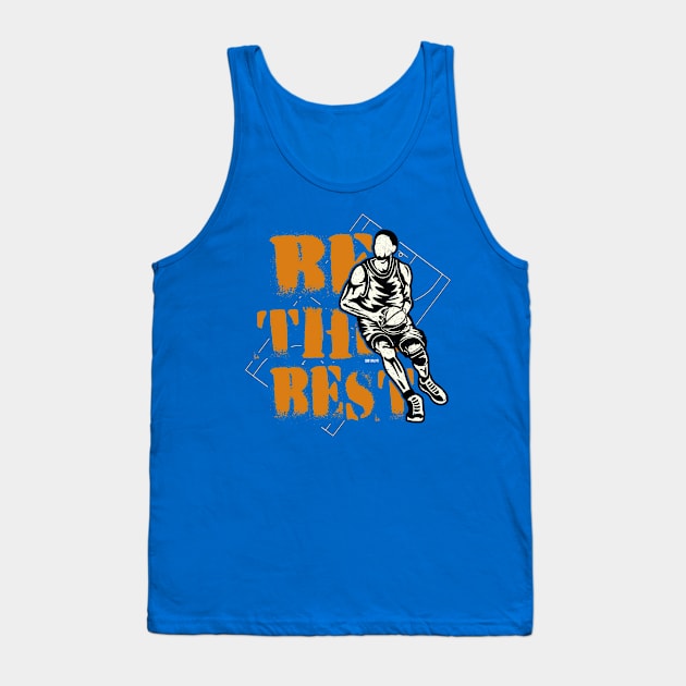 Be The Best ~ Basketball Player Tank Top by EddieBalevo